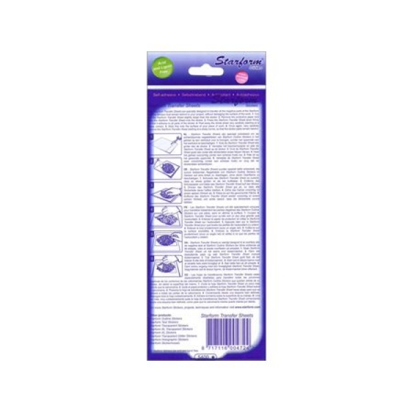 Starform Peel Off Sticker Transfer